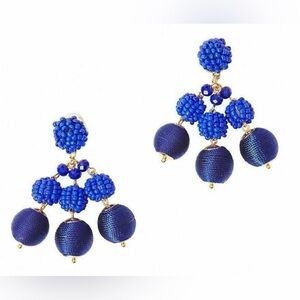 NWOT Lilly Pulitzer Salsa Copa Clip on Earrings